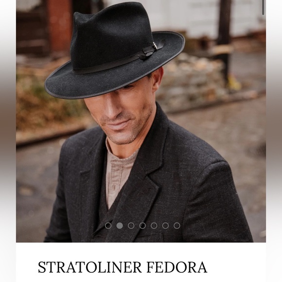 Stetson Stratoliner hat in Sage 7 5/8 NWT - Picture 2 of 7
